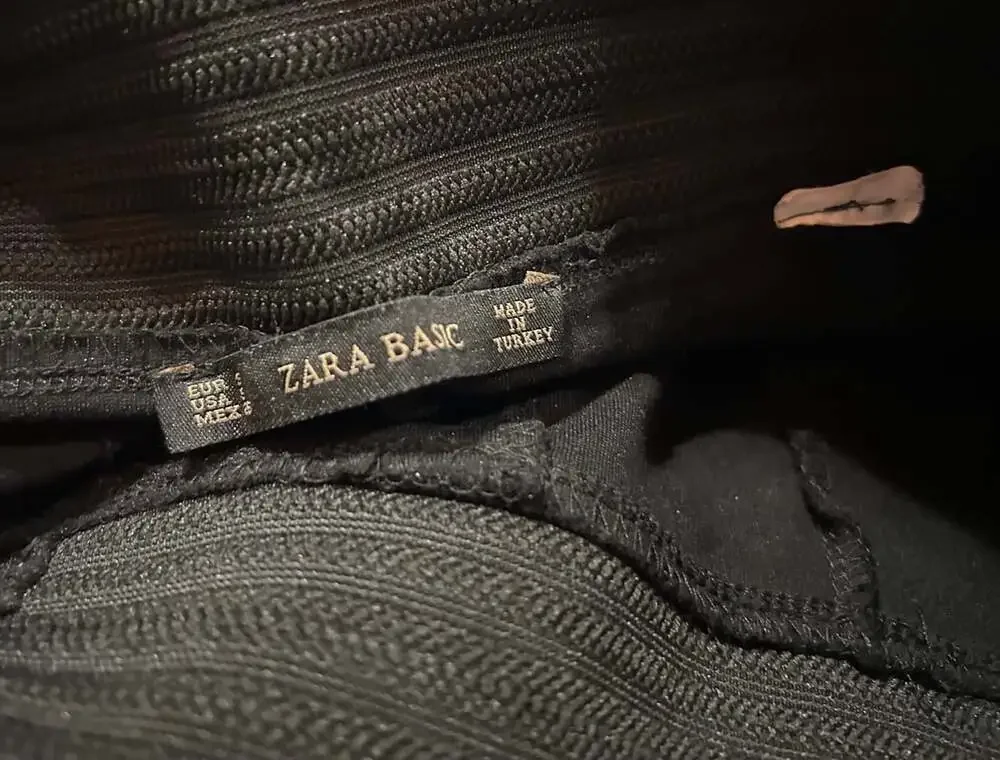 Zara black leggings